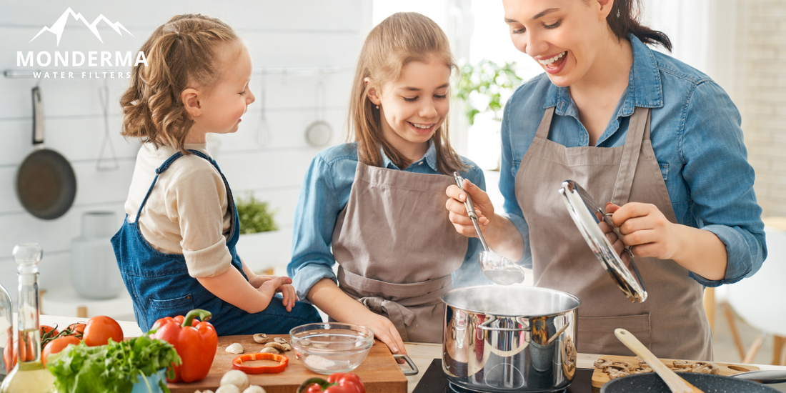 Cuisine saine et savoureuse : les avantages de l'eau filtrée