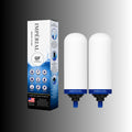 Monderma Recharge filtration pour fontaine à gravité Filtre Monderma Imperial GF™ | Double Action Céramique & Charbon Actif Granulaire | 6 000 Litres / 12 Mois