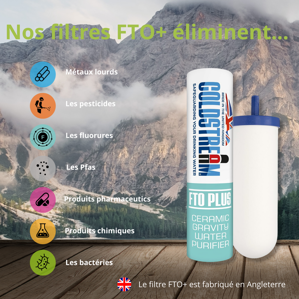 Coldstream FTO+, lot de 4 filtres