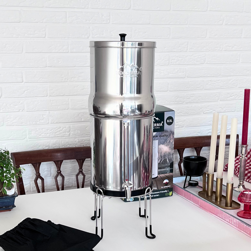 Monderma Max Big 8.5L Water Dispenser - includes 2 FTO+ coldstream filters, 1 tap with a view