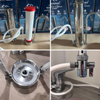 Monderma countertop filtration system, Coldstream CTO Max filter, PFAS, Fluorides