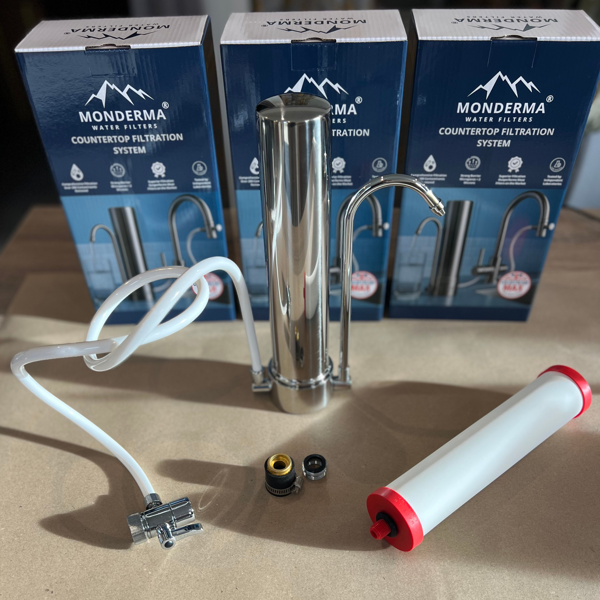 Filtre à eau contre les bactéries et germes pour eau de source ou eau Filtre à eau contre les bactéries et germes pour eau de source ou eau