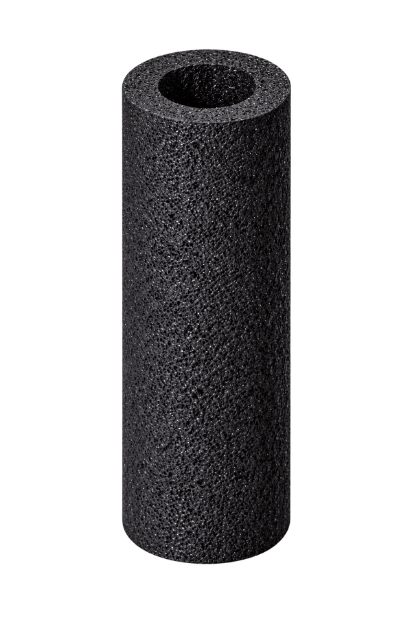 Illustration du bloc de charbon actif Black Filters