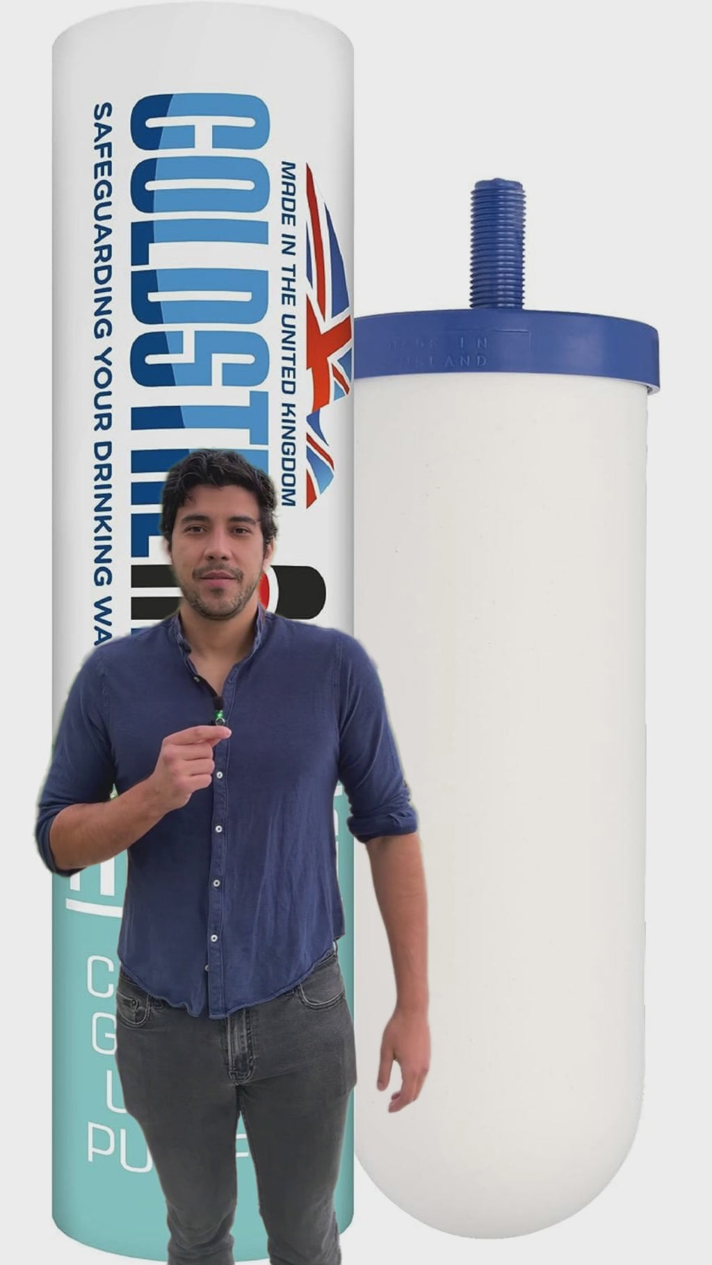 Fontaine Monderma Max Big 8.5L - inclus 2 filtres FTO+ coldstream, 1 robinet avec vue