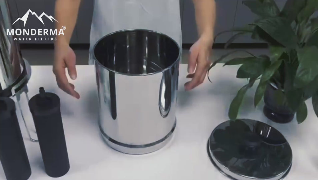 Fontaine Monderma Big 8.5L - 2 cartouches Black filters